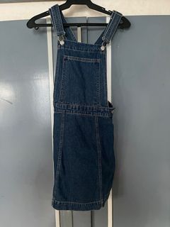 Denim Jumper / Overalls (Skirt type)