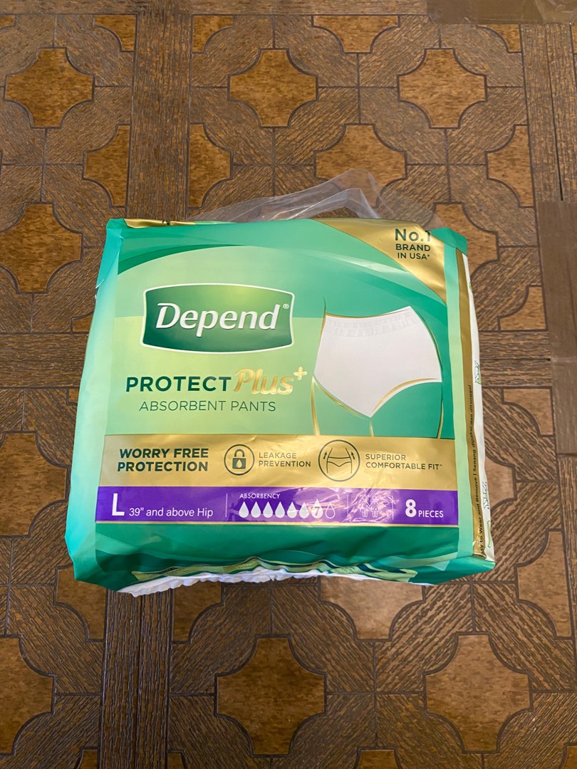 Depend protect plus absorbent pant M, Babies & Kids, Maternity