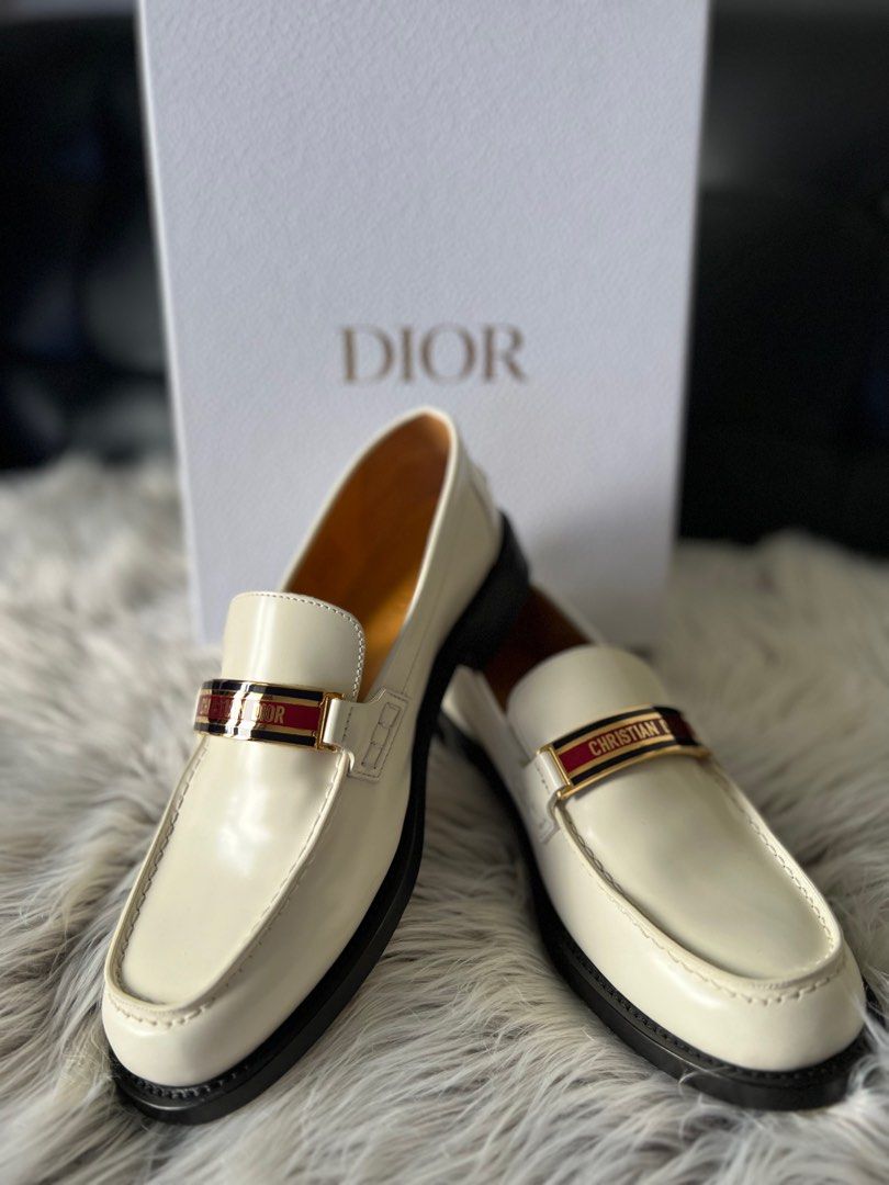 Dior Loafers Off White Women s Fashion Footwear Loafers on