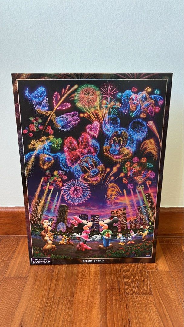 (Made in Japan) Original Disney 1000 piece jigsaw puzzle fireworks ...