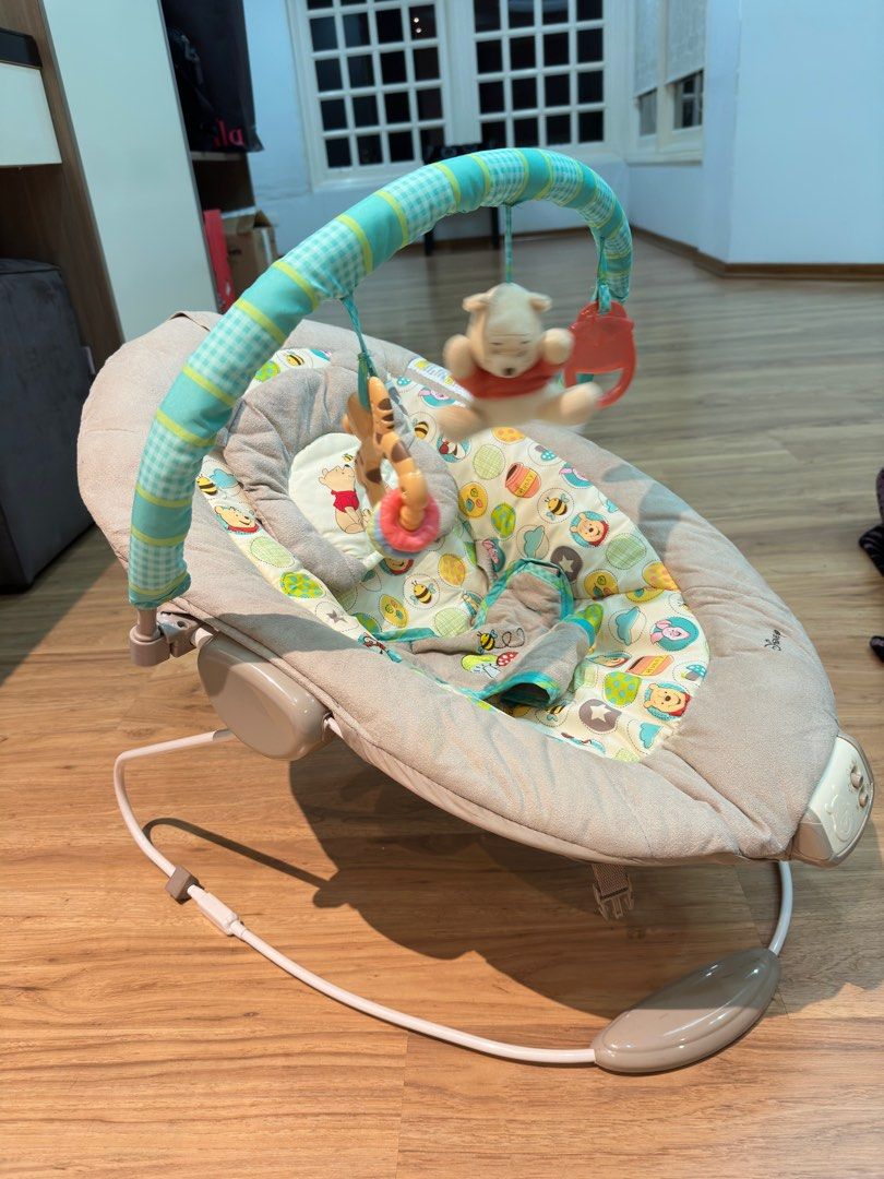 Winnie the pooh dots & cheap hunny pots bouncer