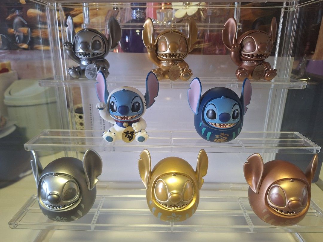 Blind Box (boîte Surprise) Stitch Fukuheya Lucky Series 2 - Disney - Figurine PVC 7 Cm