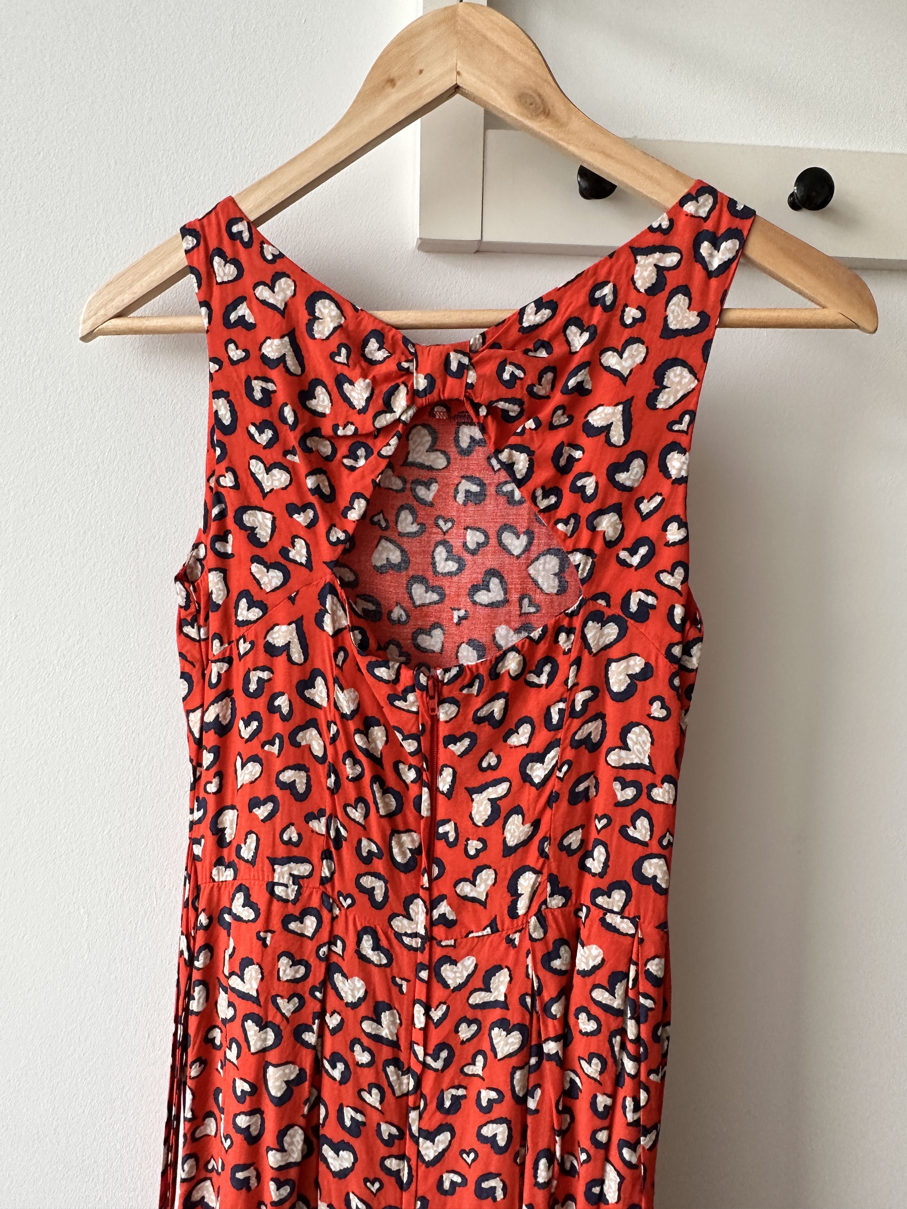Dorothy perkins black and cheap orange dress