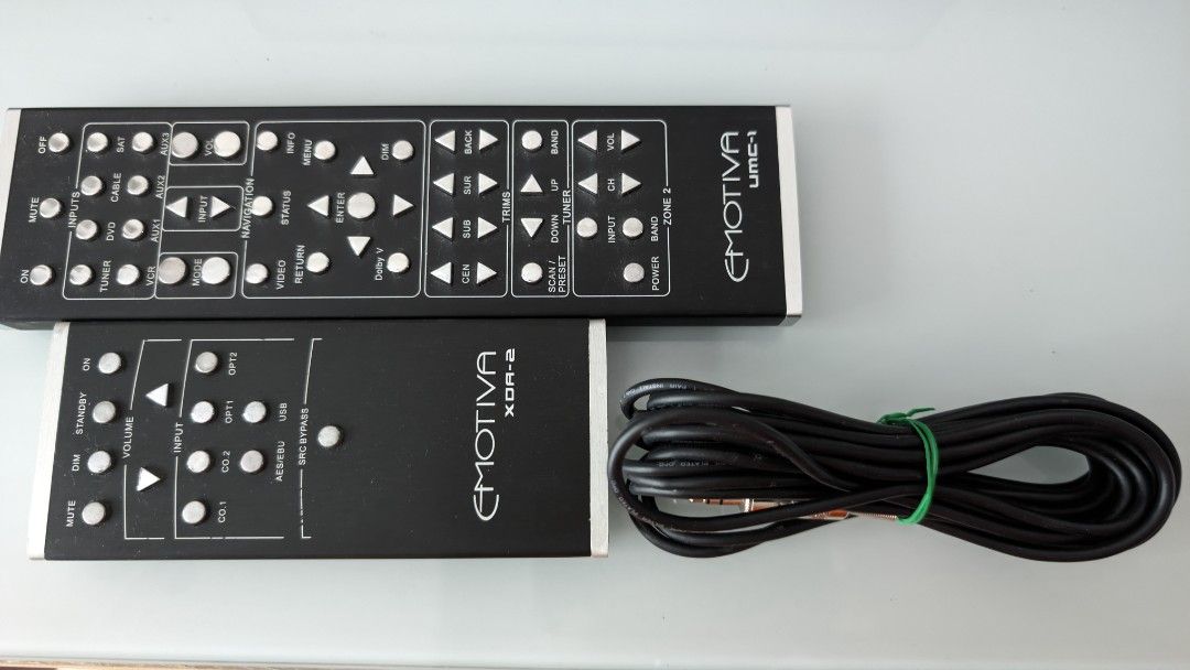Emotiva UMC1 AV Processor, Emotiva XDA2 Reference DAC, Onkyo FM Tuner