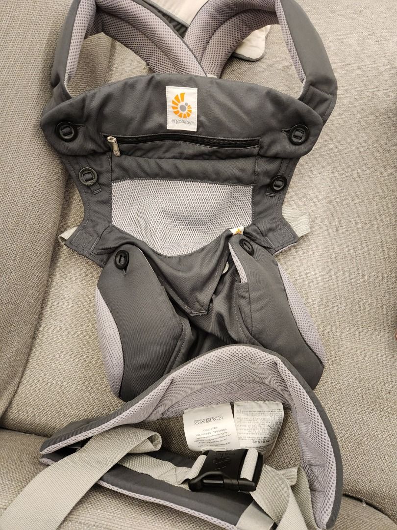 Ergobaby 360 cool air deals mesh carbon grey