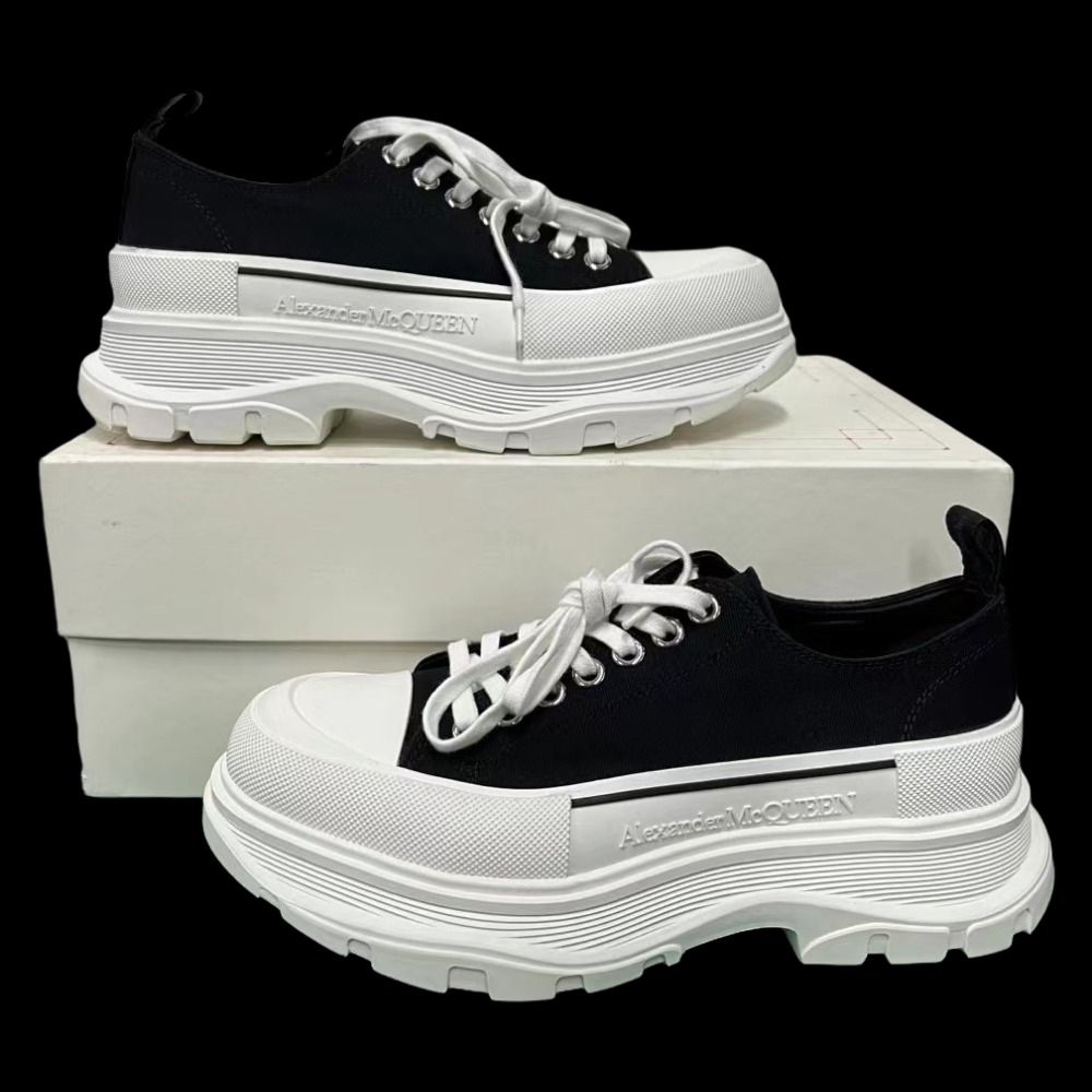 Alexander mcqueen black white online