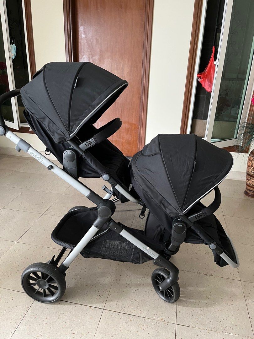 Evenflo Pivot Xpand Double Convertible Stroller Babies Kids
