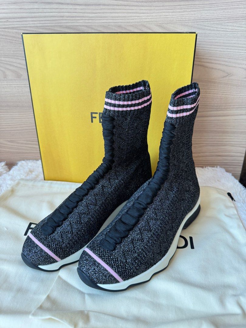 Glitter sock sneakers cheap