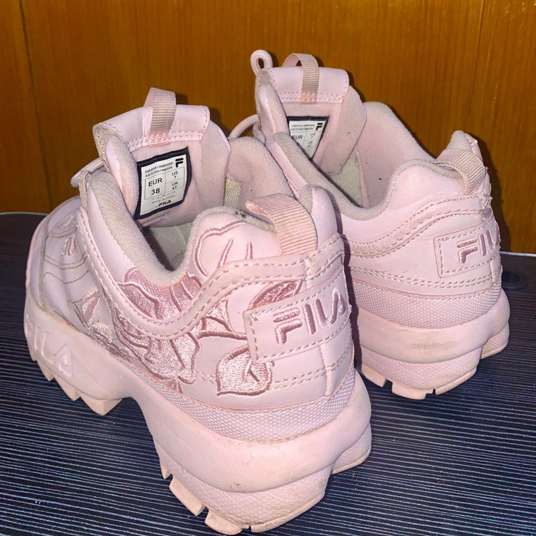 Fila disruptor 2025 2 embroidery pink