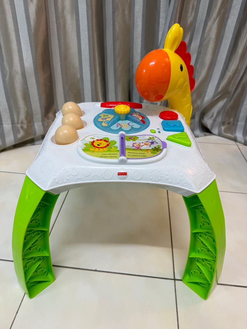 Fisher price animal learning table sales