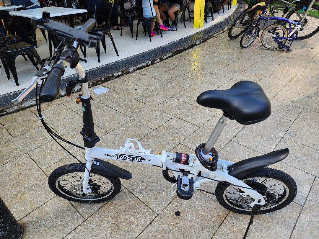 Electric folding clearance bike 16 inch