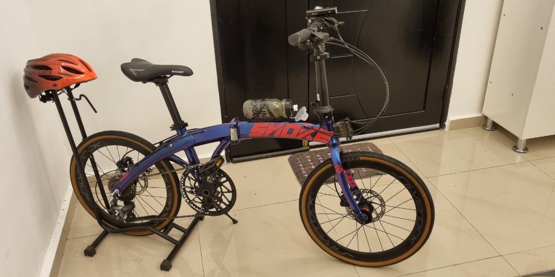 Element folding bike best sale ecosmo captain america edition
