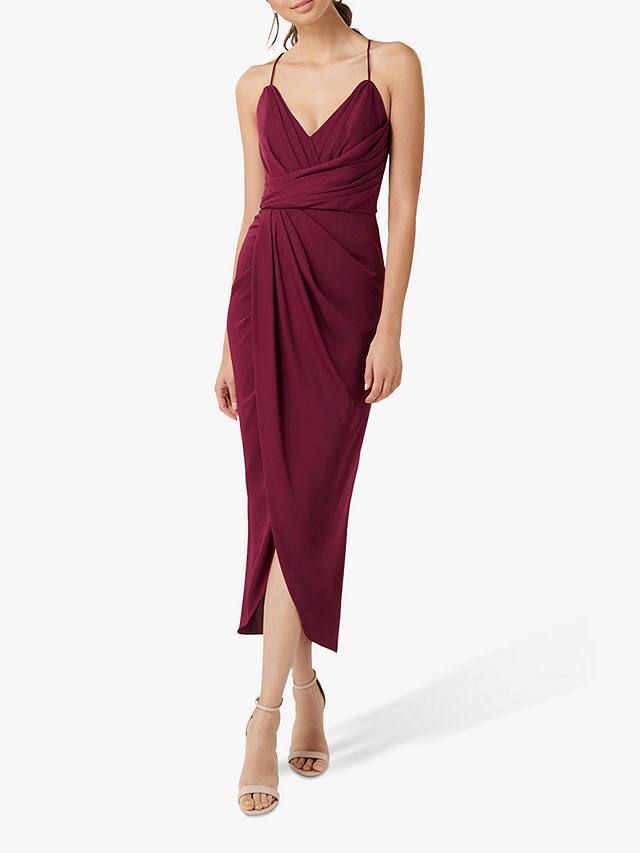 Forever new wine dress clearance