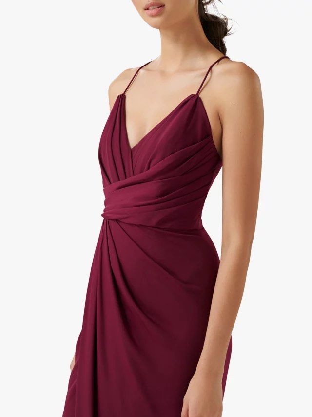 Forever new wine dress outlet