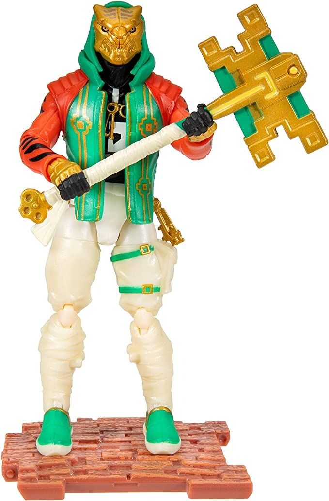 Jazwares Fortnite Master Key Solo Mode (Category: Figurines & Statues) located in Manila. Submitted by ninja_kid (Listing ID 1282442894, Image 2). Description: The Master Key 4-inch action figure has 25+ points of articulation and highly detailed decoration inspired by one of the most popular outfits from Epic Games' Fortnite. Master Key is equipped with the Lockpick harvesting tool, ready for action. Stone building material can be used as a stan