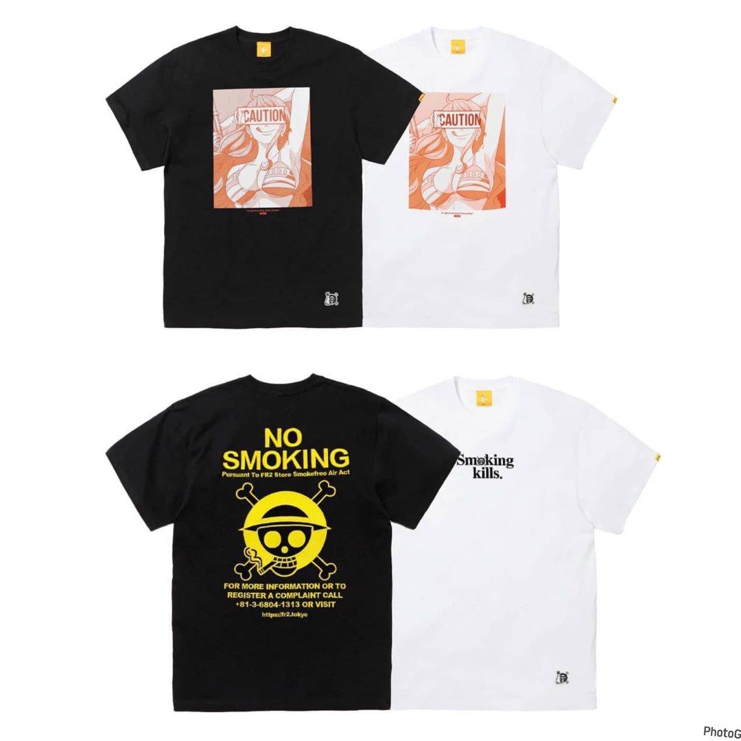 Fr2 x One Piece Tee Nami Renju Embroidery