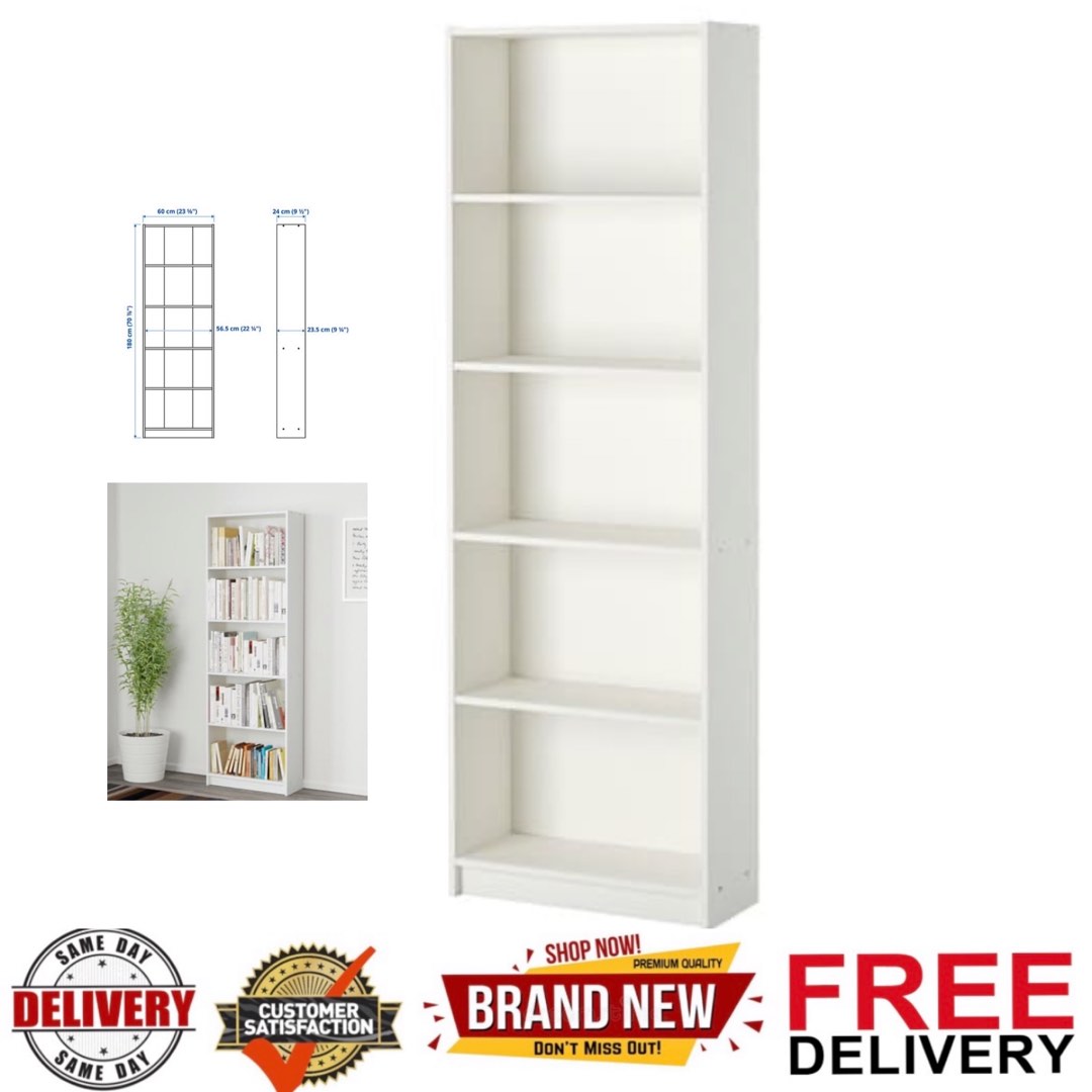Gersby bookcase best sale dimensions