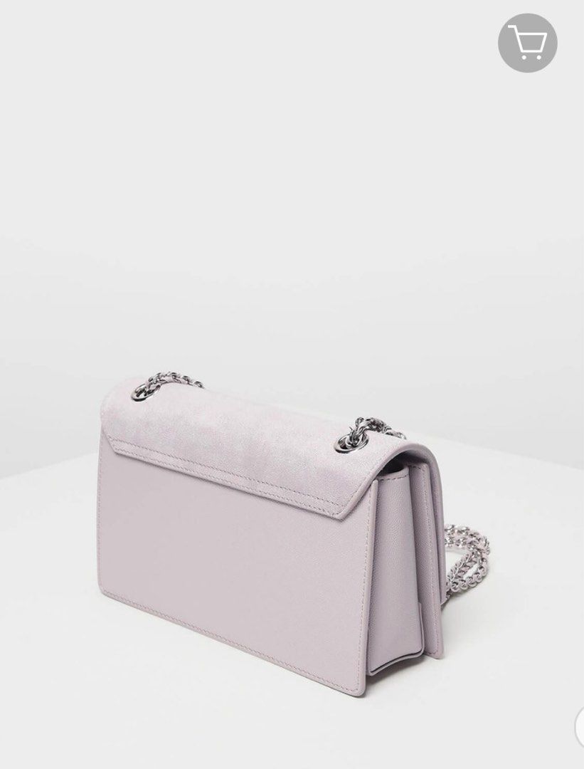 Chain detail front flap sale bag