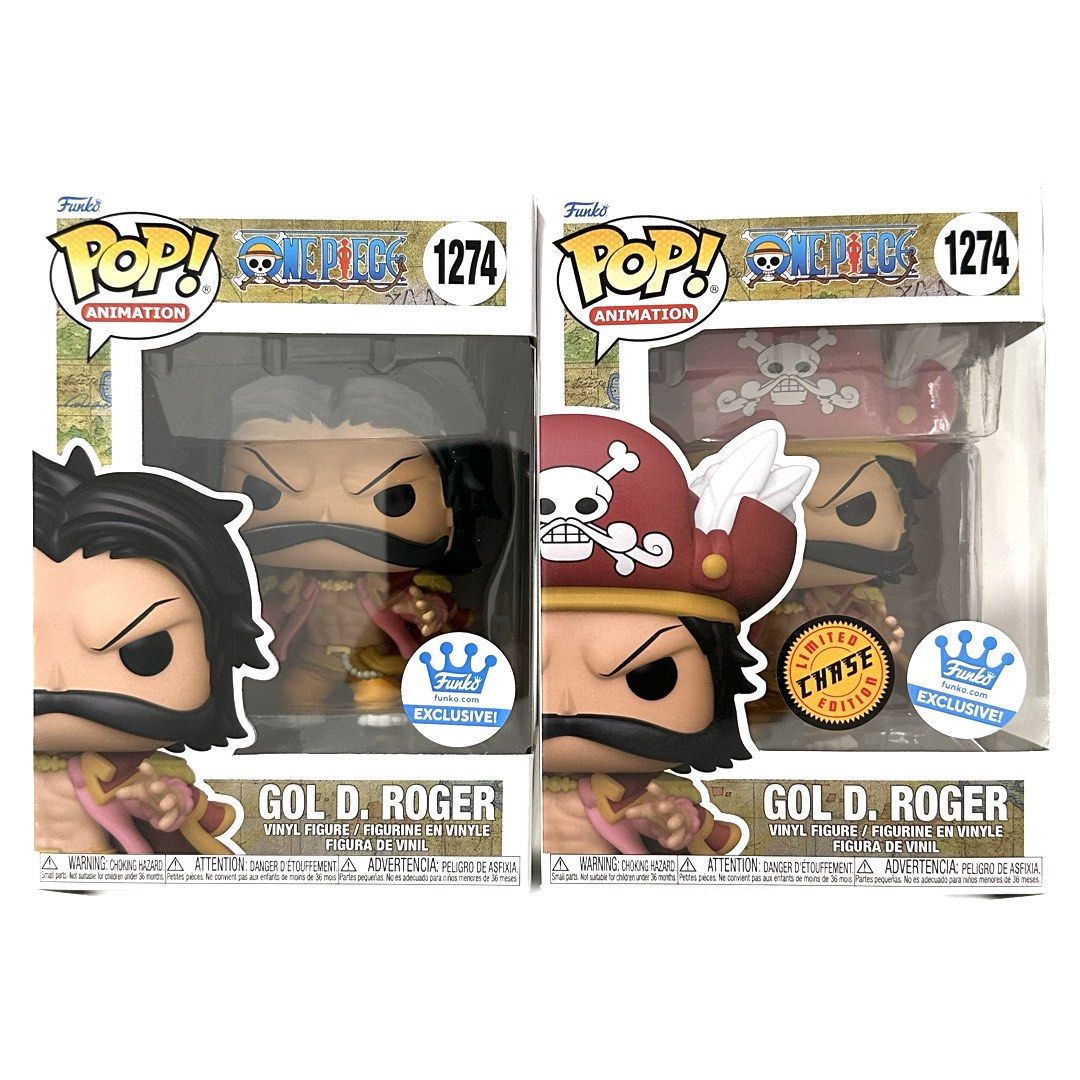 ‼️ Free Delivery ‼️ Funko Pop One Piece Gol D. Roger Common + Chase