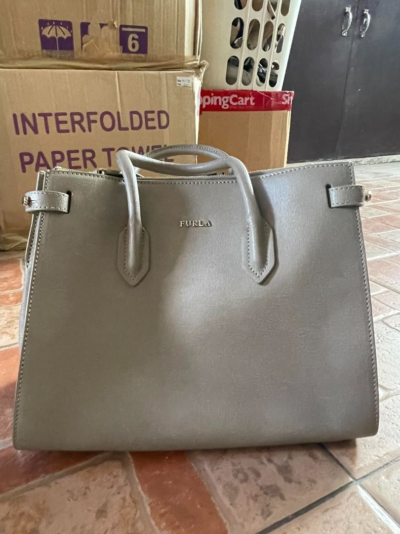 Furla satchel bag Luxury Bags Wallets on Carousell