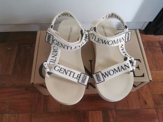 Gentlewoman Platform Sandals Cream