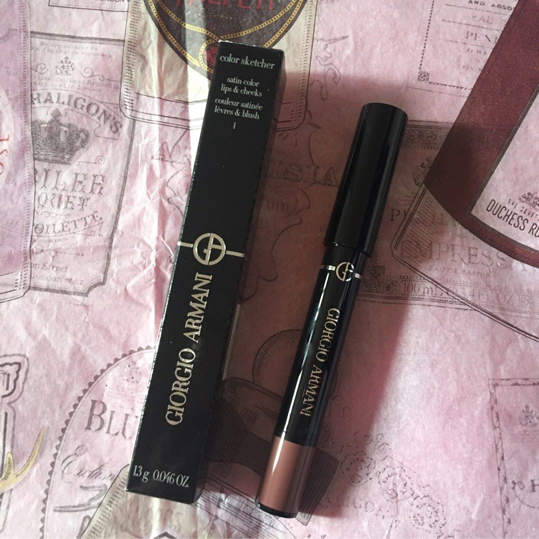 Armani beauty color sketcher top