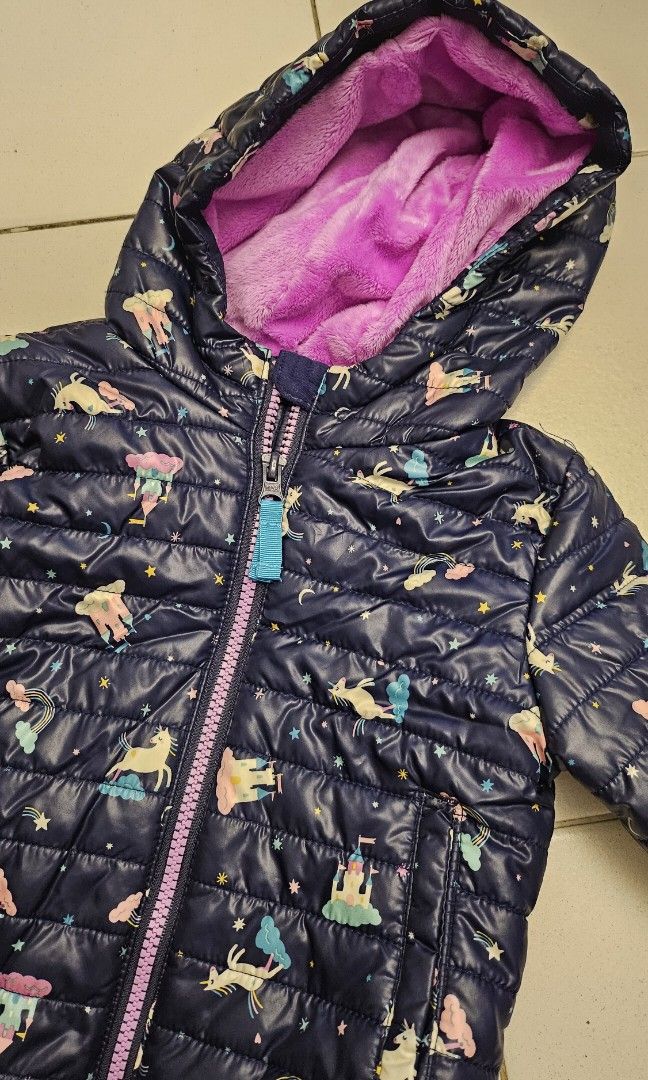 Cat and jack unicorn coat sale