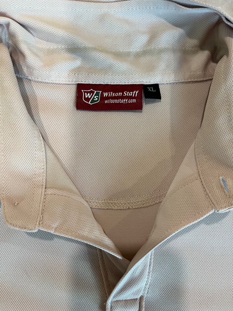 Golf shirts wilson staff klgcc logo