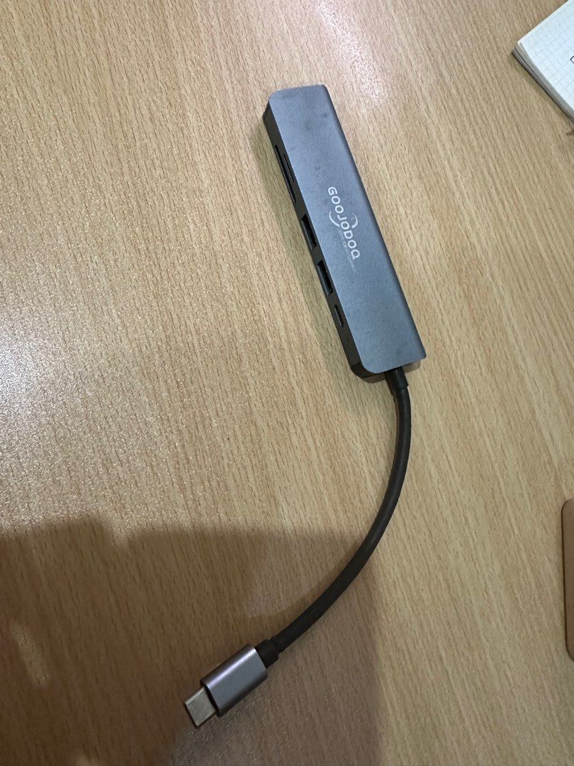 Goojodoq USB hub usb c (Category: Computer Parts) located in Makati City. Submitted by kobewobee (Listing ID 1282603104, Image 2). Description: Extra unit.