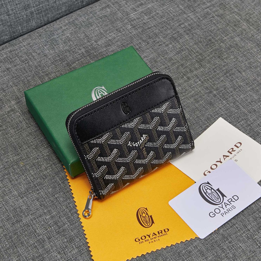 Goyard online wallet zip