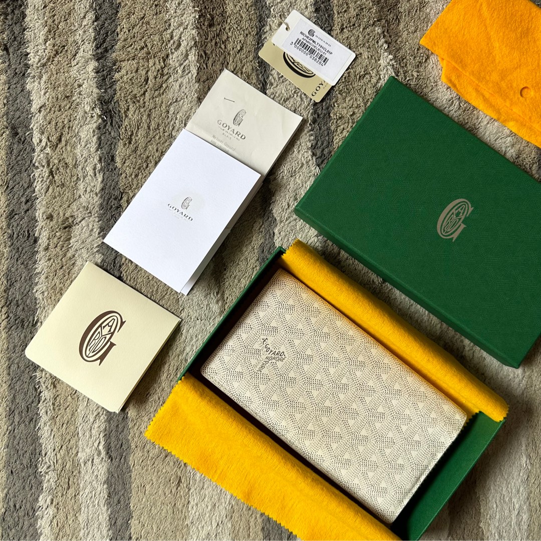Goyard deals long wallet