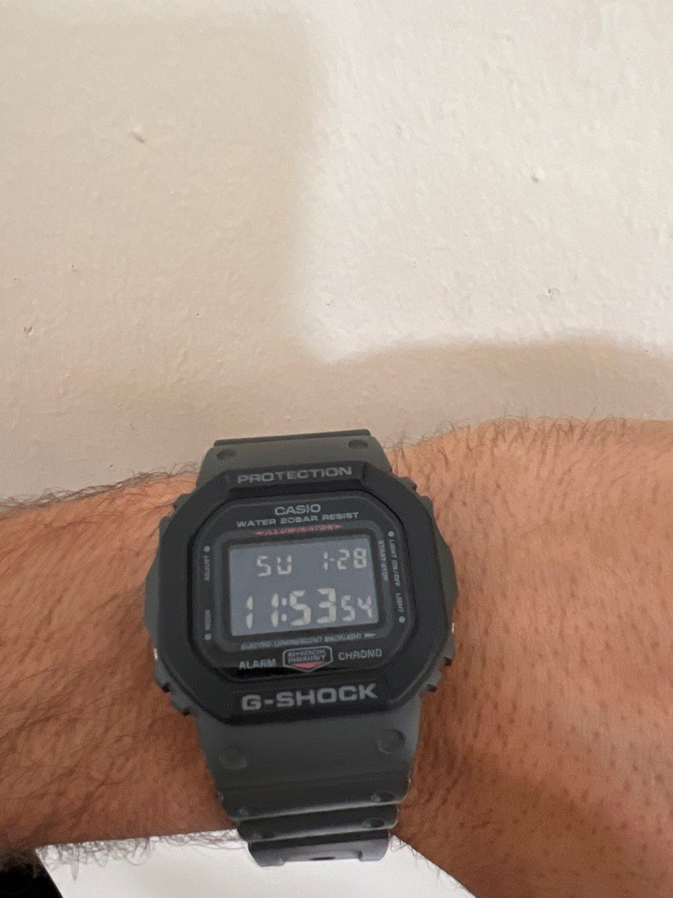 Casio g discount shock protection resist