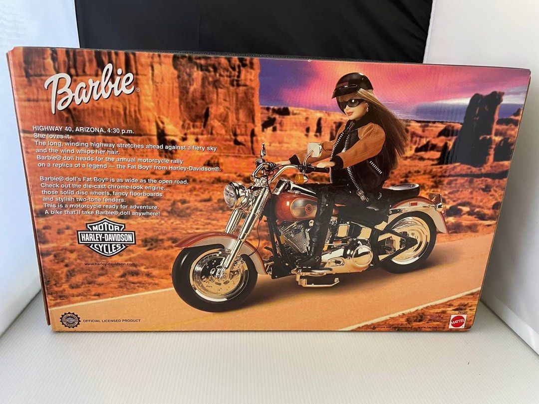 Barbie harley top davidson motorcycle