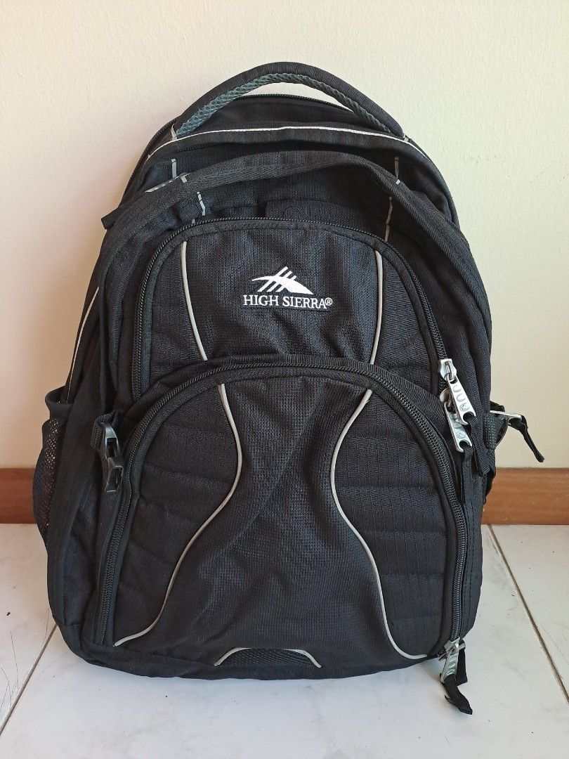 High sierra swerve backpack top