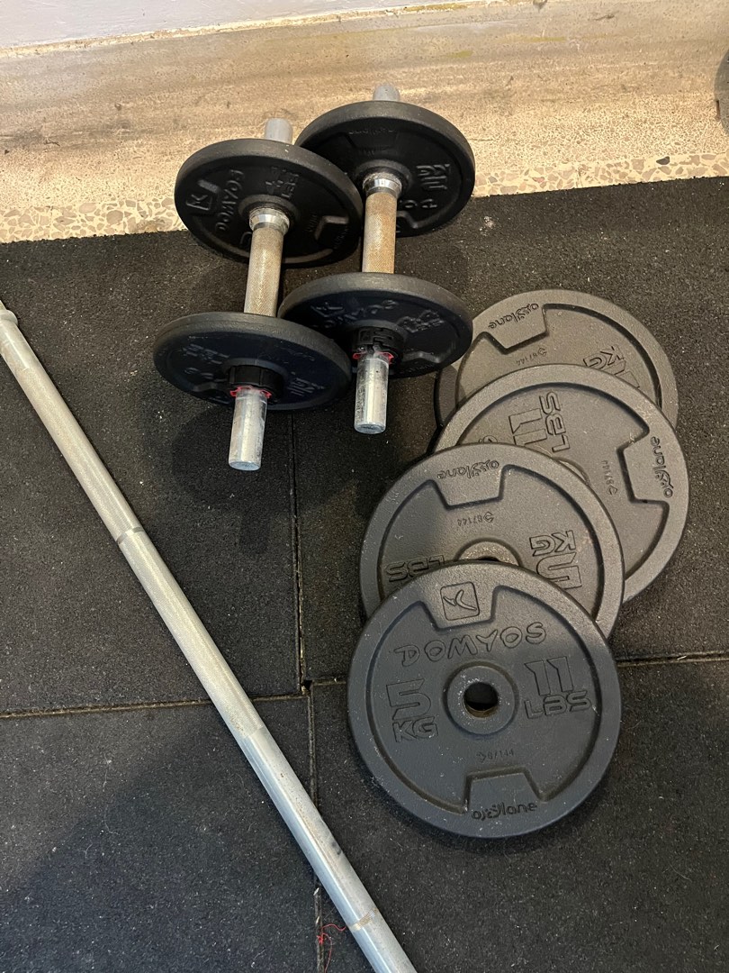Domyos barbell online set