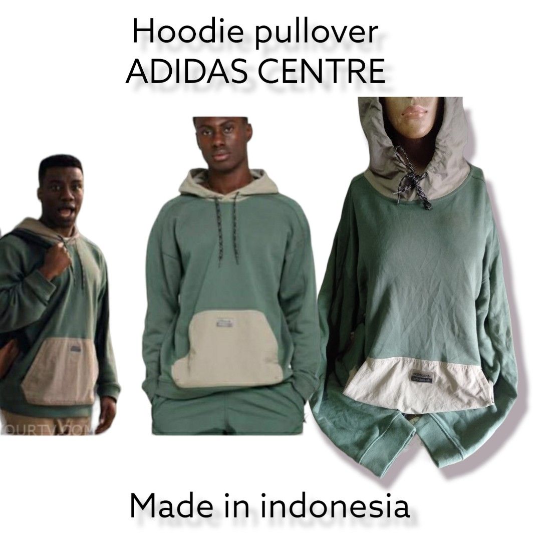Hoodie pullover ADIDAS CENTRE cooper klay 2xl hijau shamrock abu Fesyen Pria Pakaian Baju Luaran di Carousell
