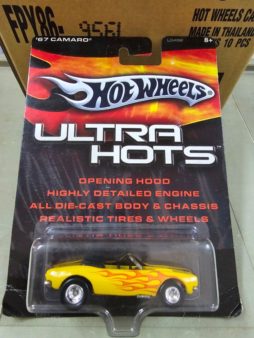 Hot wheels 67 camaro yellow new arrivals