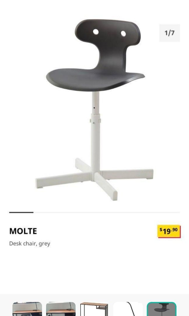 Ikea molte chair discount