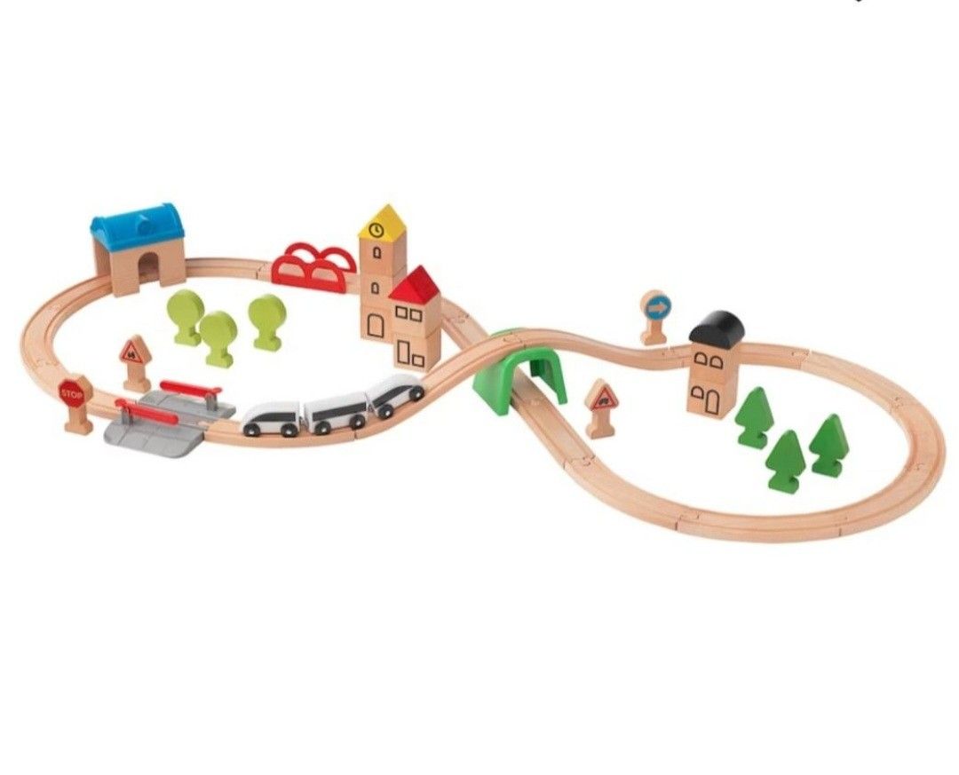IKEA Train Set (Category: Infant Playtime) located in Singapore. Submitted by iceber3 (Listing ID 1282468024, Image 1). Description: IKEA Train Set Good condition, 90% new $5 Bedok Self-colletion or $4.3 by courier.
