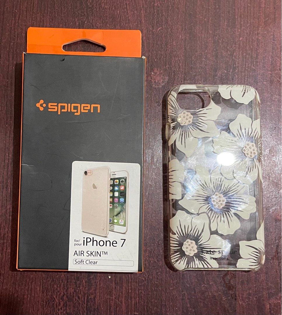 iPhone SE 3rd Gen Accessories (Category: Cases & Sleeves) located in Gapan. Submitted by anitsirc19 (Listing ID 1282214372, Image 2). Description: ❗️Original Kate Spade case(like new) ❗️Spigen Airskin White (brand new) ❗️Spigen tempered glass (brand new) RFS: phone upgrade FREE SF AROUND LUZON ONLY.
