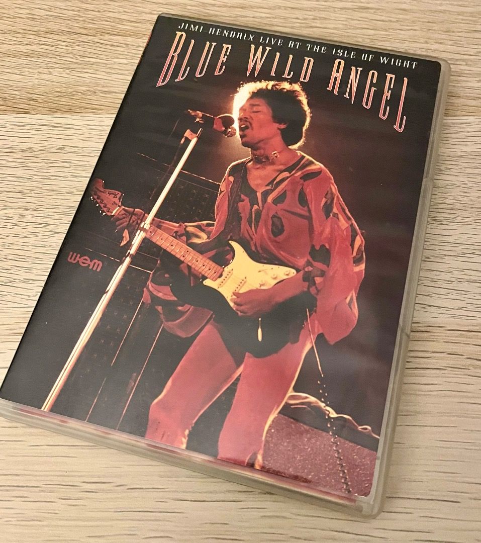 Jimi Hendrix Blue Wild Angel - Live at the Isle of Wight DVD 原裝