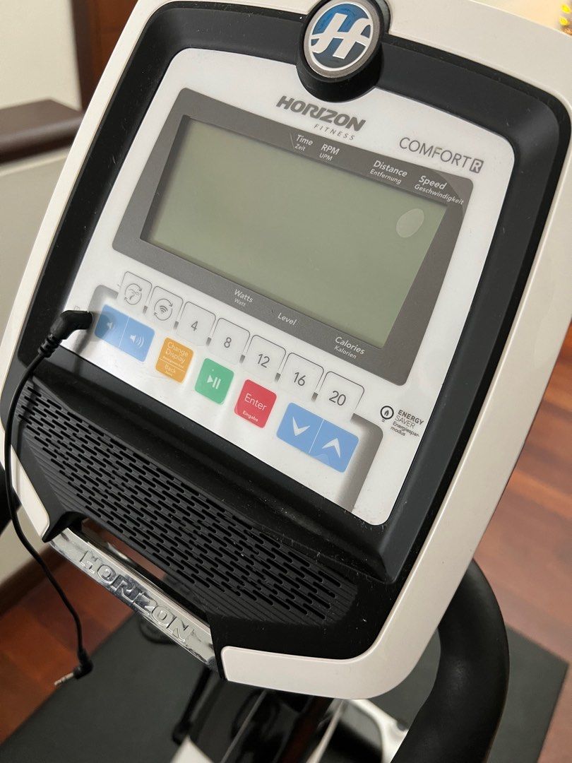 Johnson Fitness Horizon Comfort R Recumbent Exercise Bike Indoor