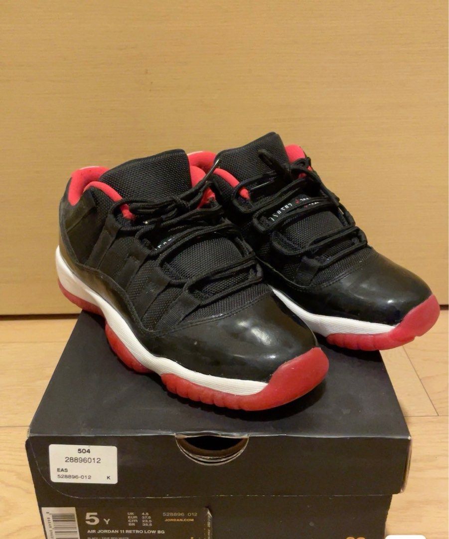 Jordan 11 retro low bg 5y size 37 Carousell