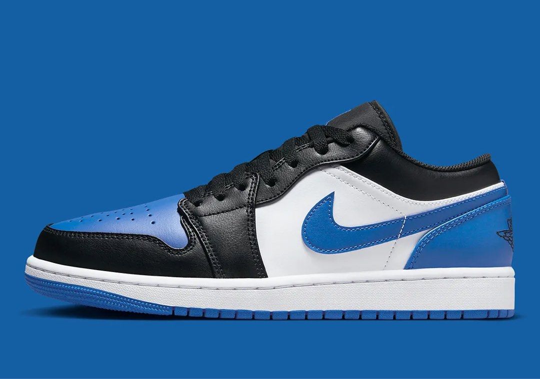 Aj 1 low royal toe on sale