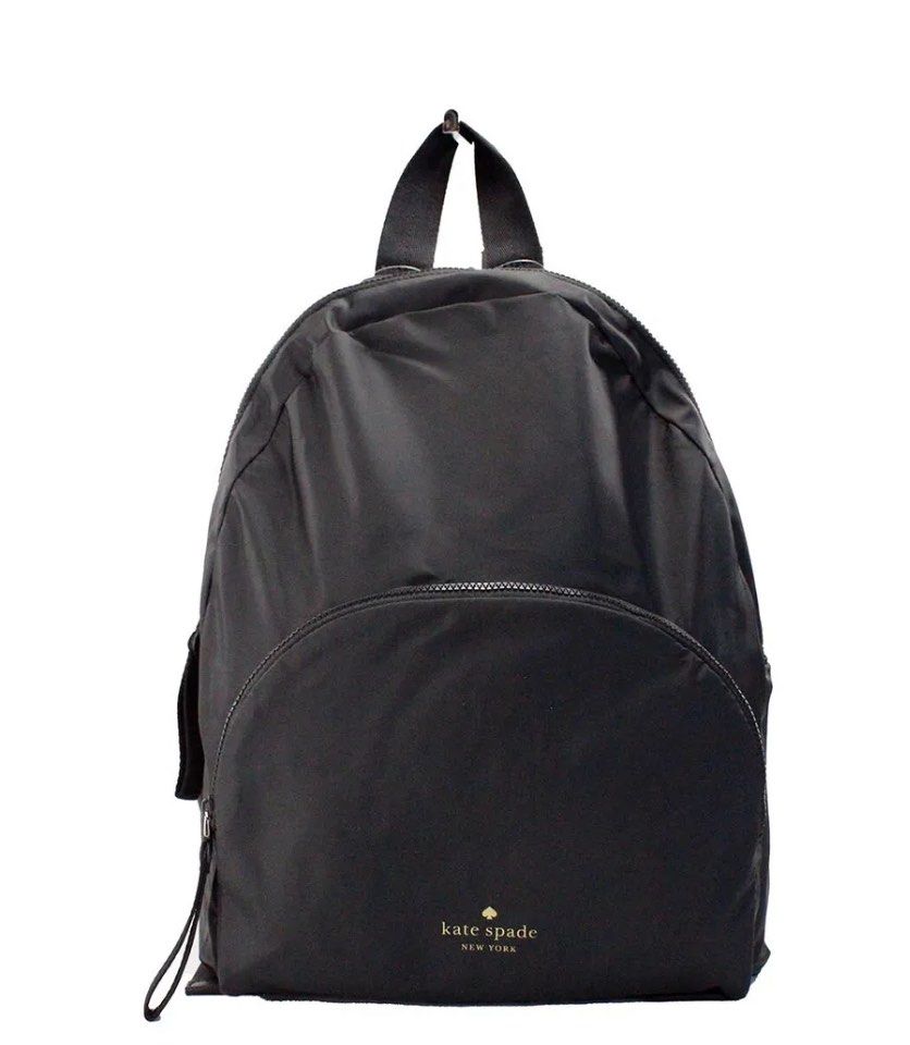 Kate Spade Arya Medium Navy Blue Nylon Packable Backpack Bag