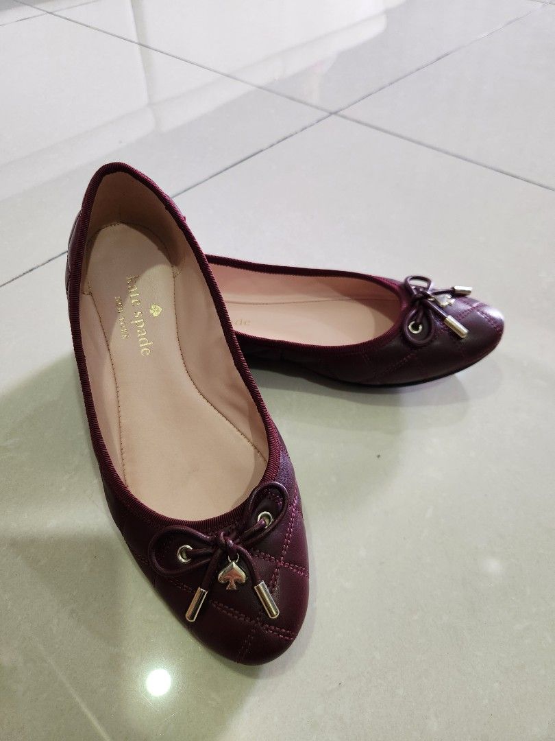 Kate spade on sale black ballet flats