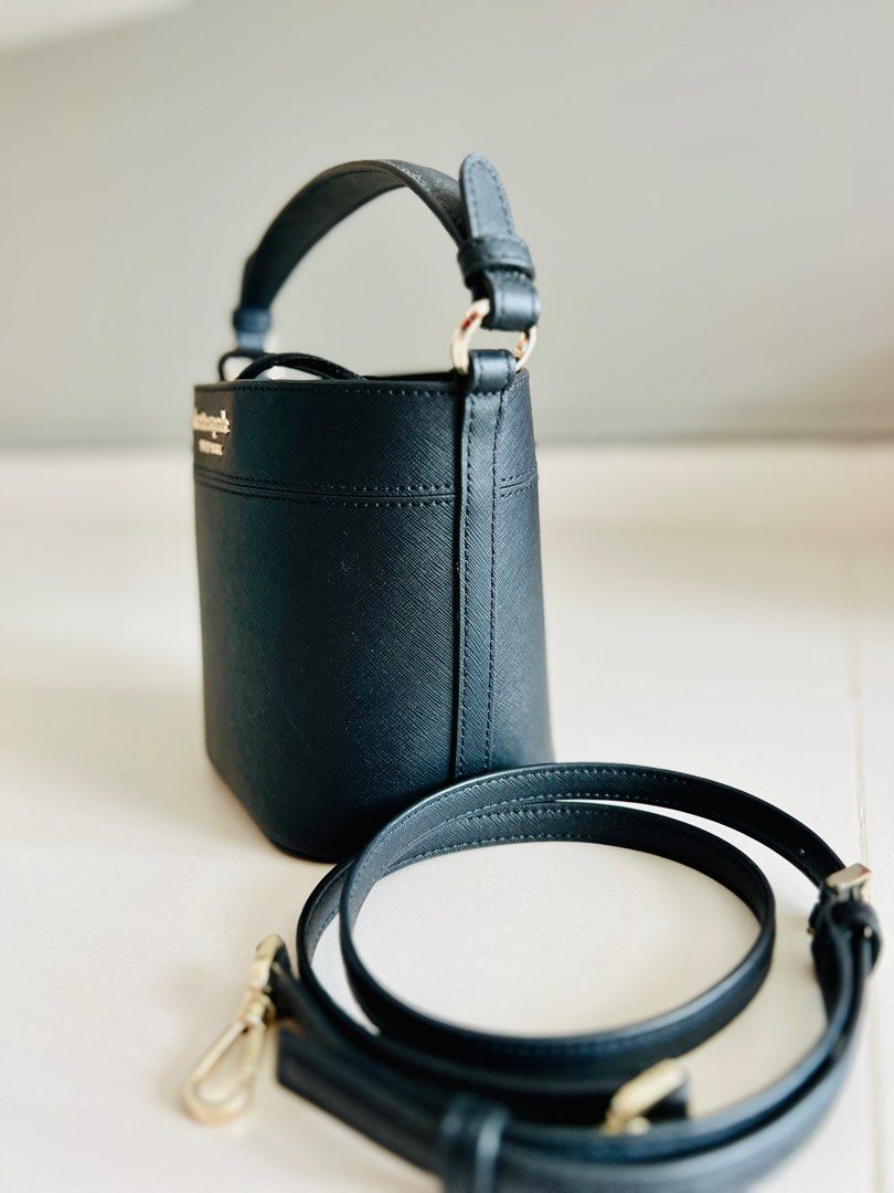 Kate spade cameron store monotone small bucket bag