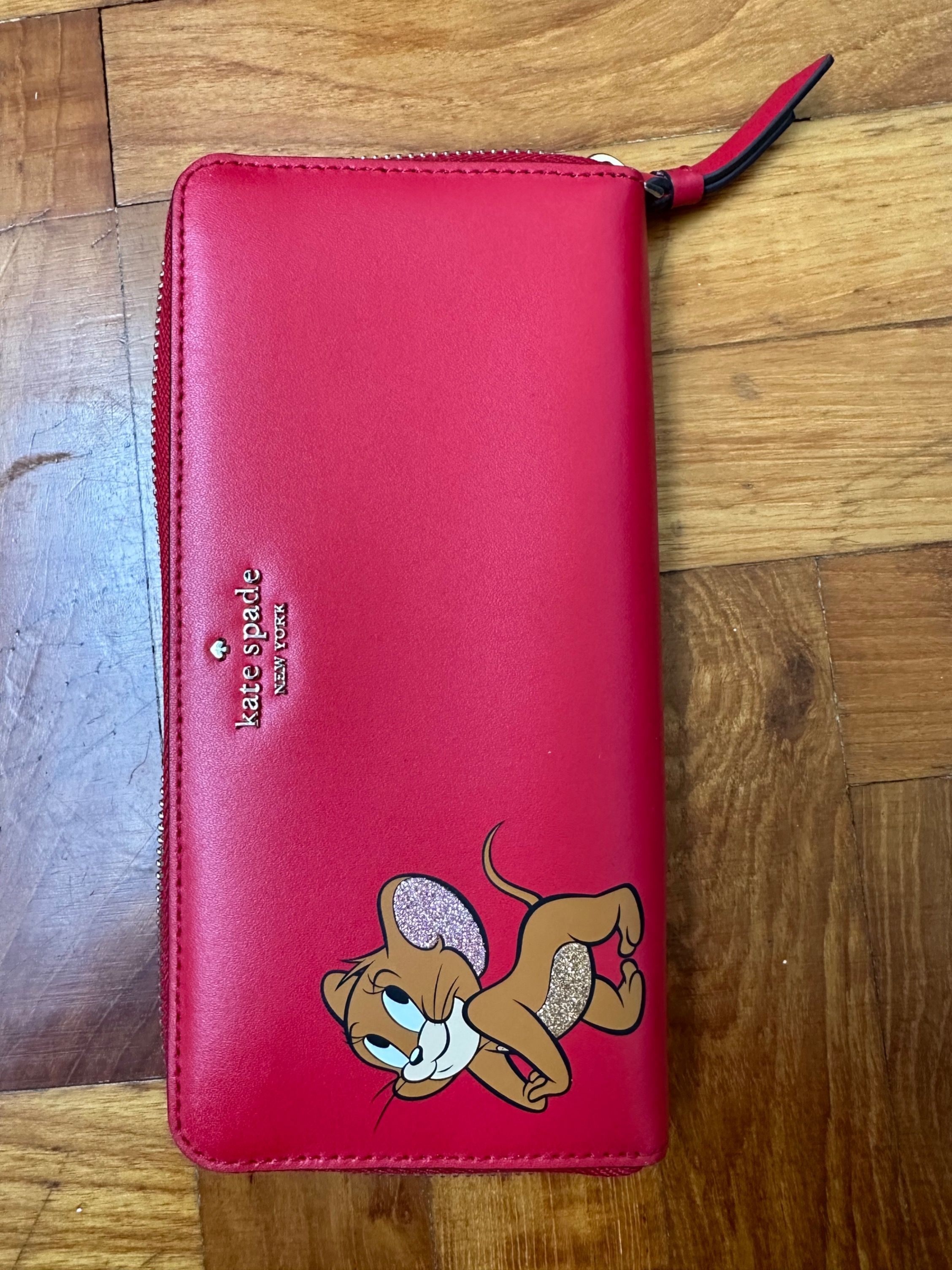 Kate spade red wallet