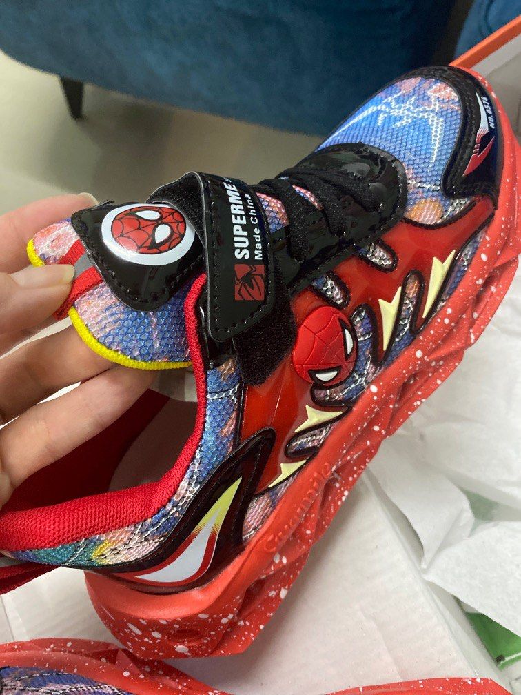 Kids Spider Man shoes Men s Fashion Footwear Sneakers on Carousell