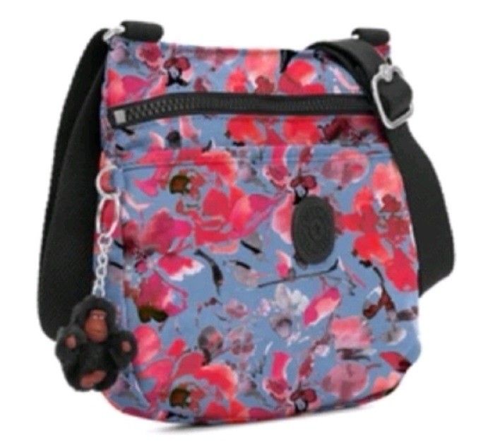 Kipling Emmylou Crossbody Bag Festive Floral Women s Fashion